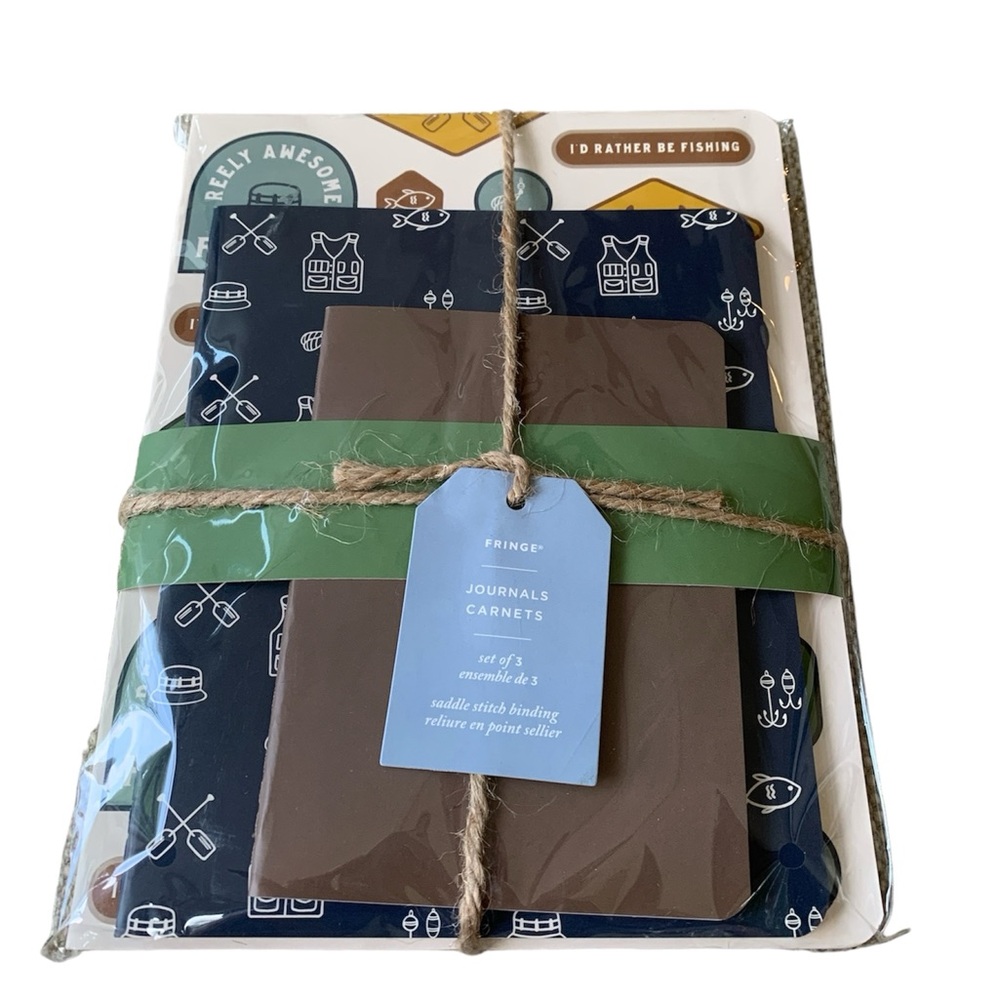 Host Pick 2/21/25⭐️Fringe Set of 3 Journals